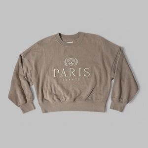 Abercrombie & Fitch Soft A&F Essentials Crewneck Sweatshirt
